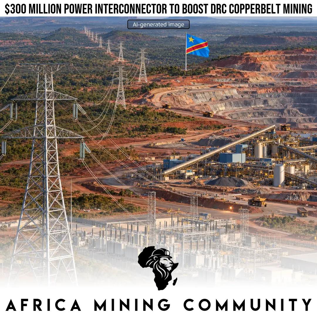 $300 Million Power Interconnector to Boost DRC Copperbelt Mining Industry