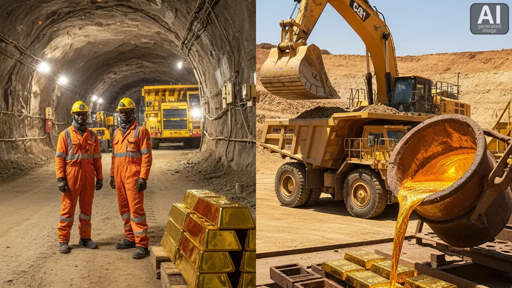 AngloGold’s Record Cash Flow Fueled by Strong African Operations