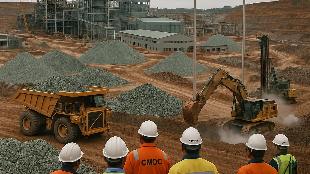 CMOC to Expand Kisanfu Copper Mine with US$1.08 Billion Board Approval