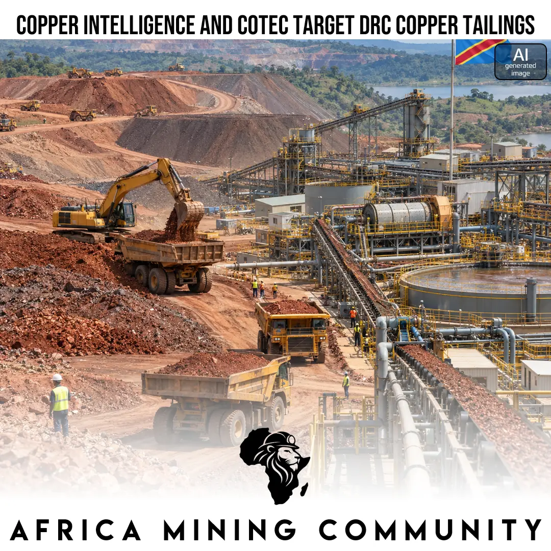 Copper Intelligence and CoTec Target DRC Copper Tailings