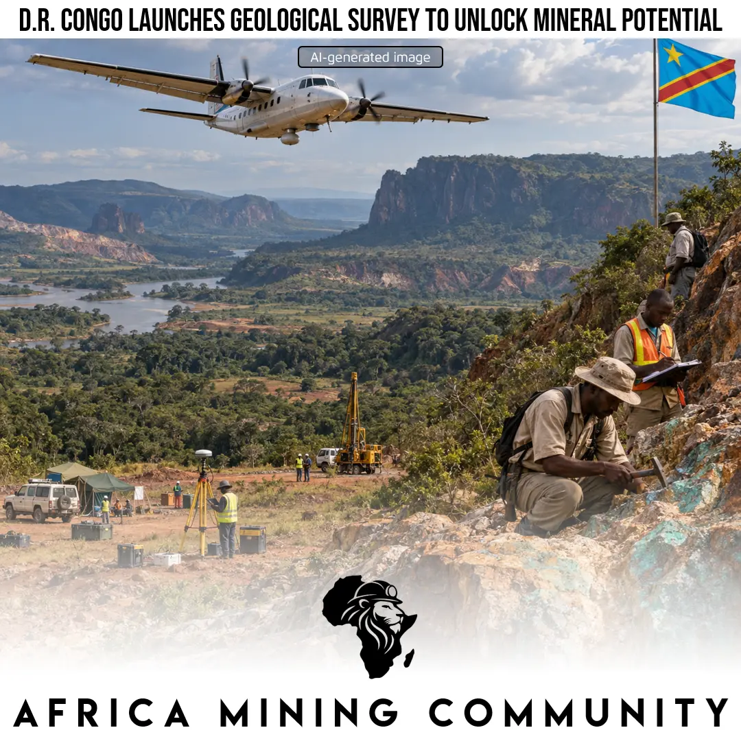 D.R. Congo Launches Major Geological Survey to Unlock Mineral Potential