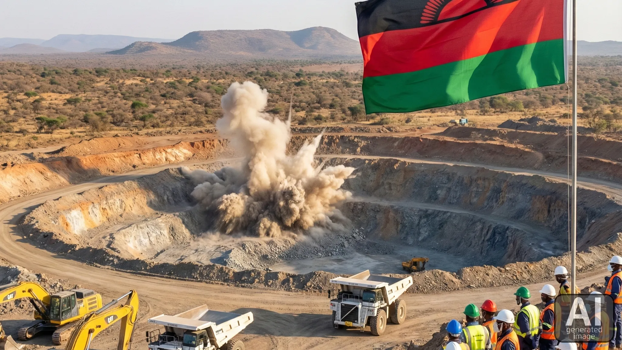 First Blast Marks Major Milestone at Kayelekera Uranium Mine in Malawi