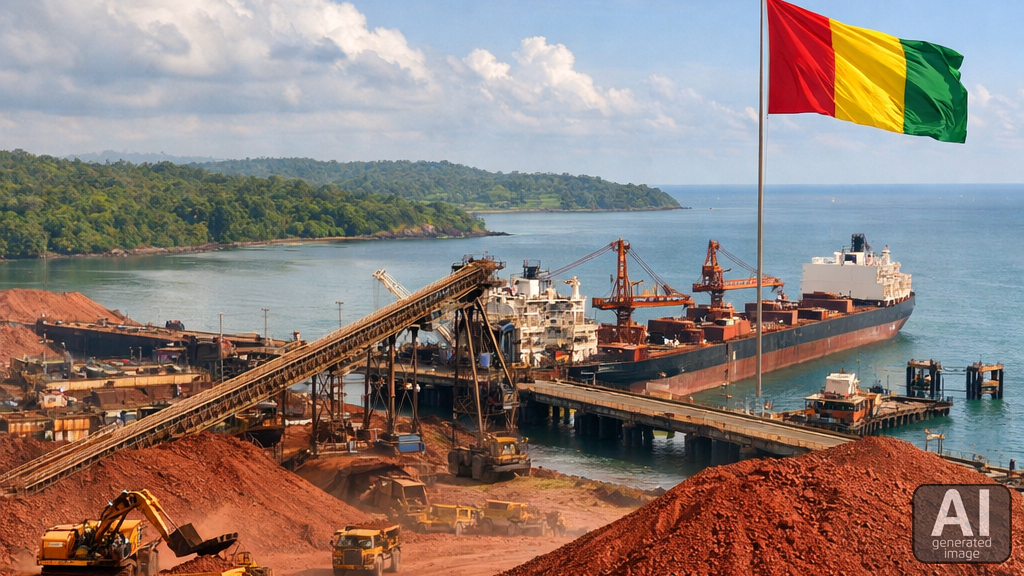 Guinea’s Bauxite Exports Surge on Strong Chinese Demand