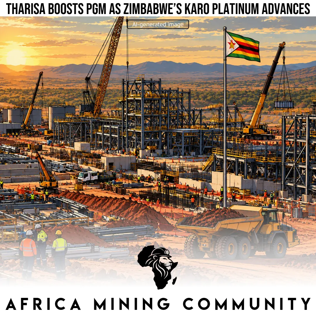 Tharisa Boosts PGM Production as Zimbabwe's Karo Platinum Project Advances