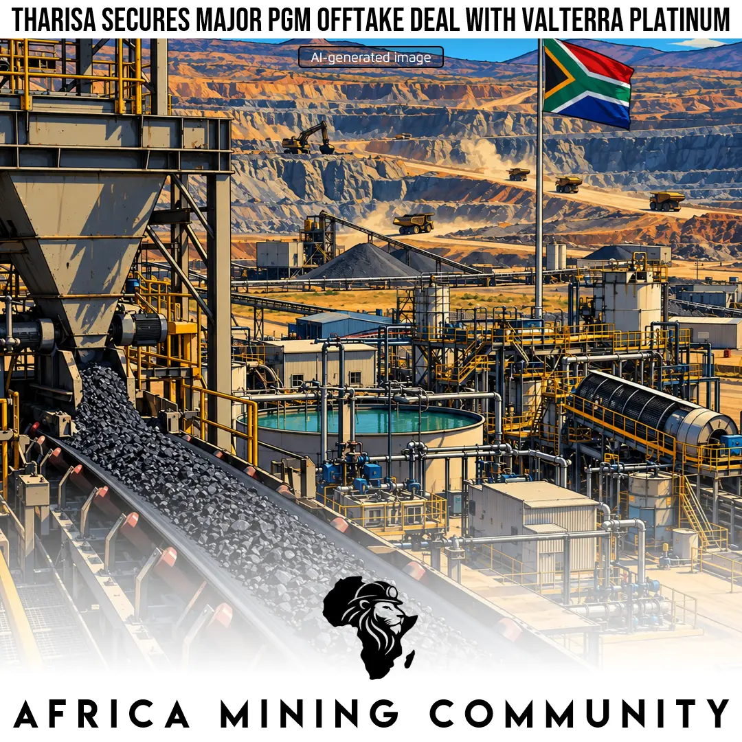 Tharisa Secures Major PGM Offtake Deal with Valterra Platinum