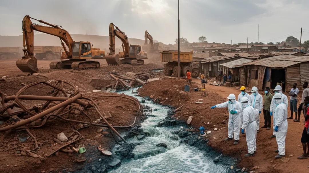The Democratic Republic of Congo Halts Chinese Mining Operations After Toxic Spill